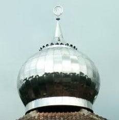 kubah masjid stainless
