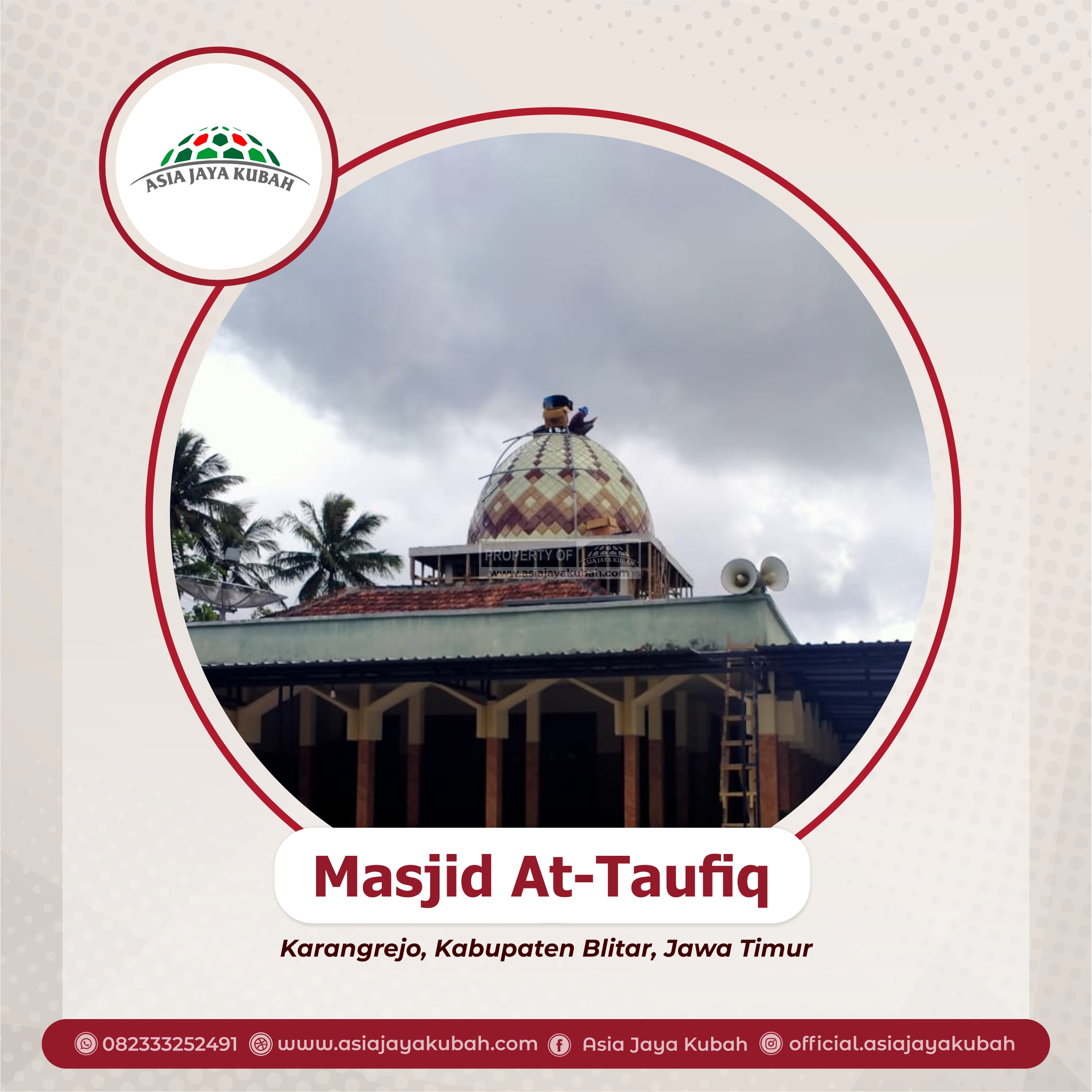 Produsen Kubah Masjid  Tanjung Jabung Timur  