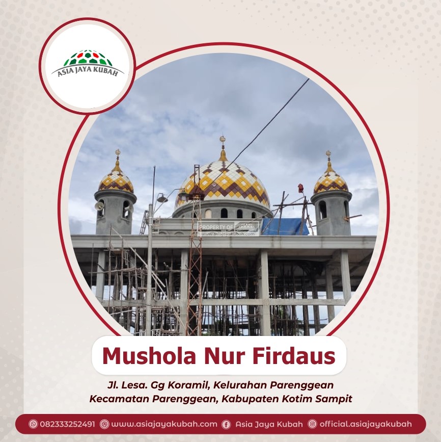 Harga Kubah Masjid dan Mushola Terbaru di Pagar Alam  