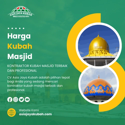 Harga kubah masjid