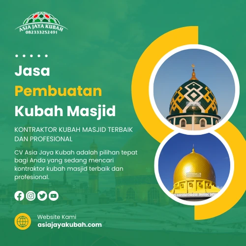 Jasa pembuatan kubah masjid