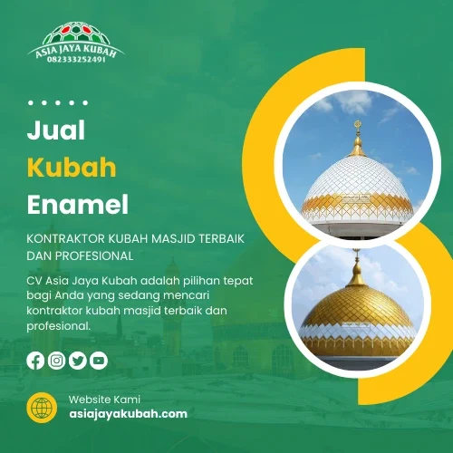 Jual kubah enamel