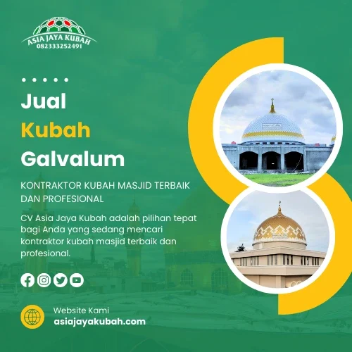 Jual kubah galvalum