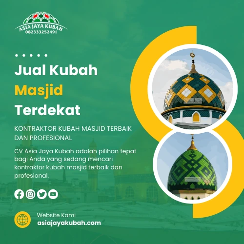 Jual kubah masjid terdekat