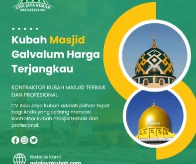 Kubah Masjid Galvalum Harga Terjangkau