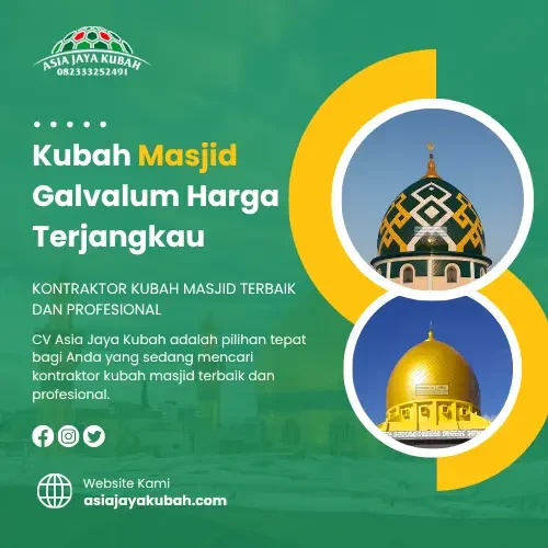 Kubah Masjid Galvalum Harga Terjangkau
