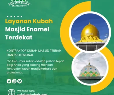 layanan kubah masjid enamel terdekat