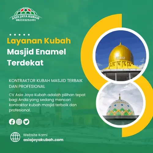 layanan kubah masjid enamel terdekat