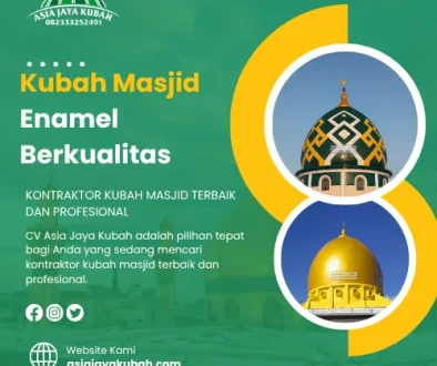 Kubah Masjid Enamel Berkualitas