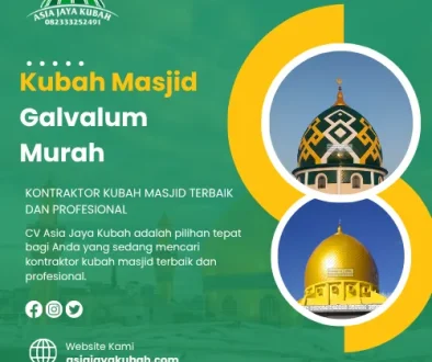 Kubah Masjid Galvalum Murah