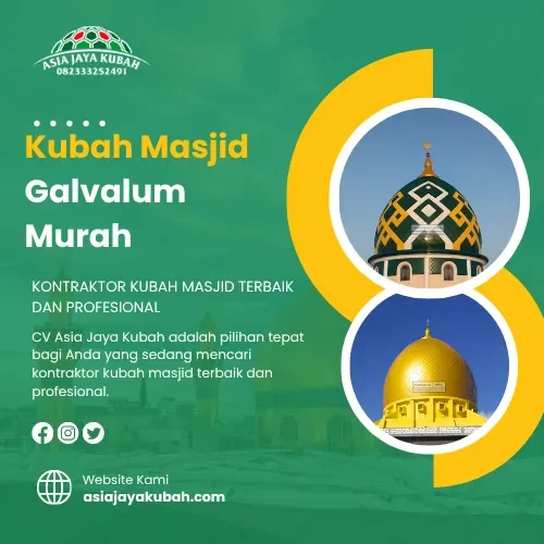 Kubah Masjid Galvalum Murah